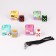 Antistress cube "Sedein", mix, in showbox