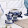 Souvenir "Samovar", medium, 20 x 13 cm, gzhel