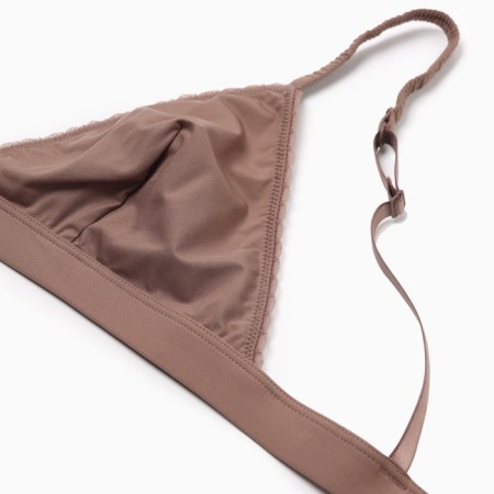 Women's bra, dark beige color, size 75C-4