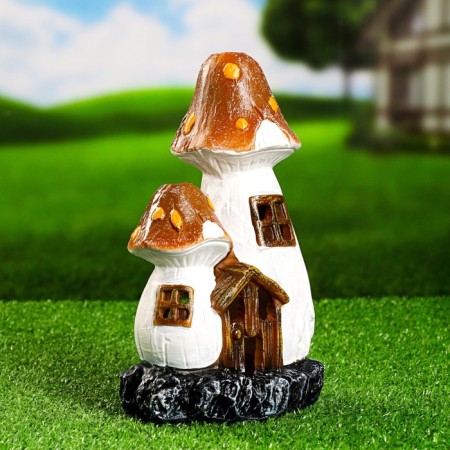 Garden figure "Mushroom Teremok" 24x15cm