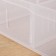 Storage container without a cover of Rolly, 2.65 l, 15 × 26.6 × 8.7 cm, transparent