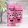 Facial mask "Family Cosmetics" with pink clay and hibiscus extract, 100 g