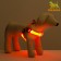 Shleka luminous size l, sling 2.5 cm, og 43-60 cm, 3 orange glow modes 97722