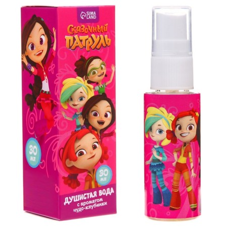 Fragrant water, strawberry aroma, 30 ml "Miracles time", Fairytale patrol-5