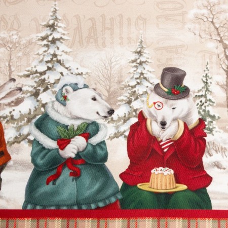 Set of Gift "Ethel" Winter Holidays, apron, towel, Take-3