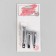 Manicure nippers, set, 3 pcs, 5/5.5/7 cm, on blist, silver color