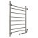 Electric towel "Sanprise" Euromix P8, 500x800 mm, left, chrome