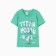 T -shirt for a boy, color green, height 140