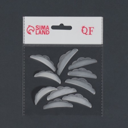 Set of rollers d/laminir eyelashes (nab 5 -aproice price for nab) silicone white package QF-4