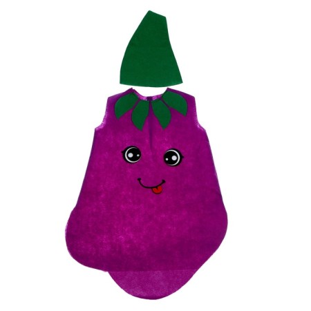 Carnival set "Cool eggplant", felt-4