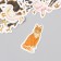 Stickers for creativity "Home -based animals" embossing gold set 48 pcs 9x7x0.8 cm