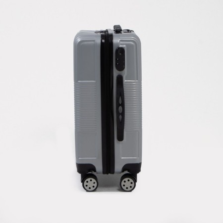 Small suitcase 20 "code castle, silver color-3