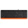 Keyboard A4Tech FSTYLER FKS10, wired, membrane, USB, black