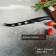 The cheese knife "Grime", blade 15 cm, black color