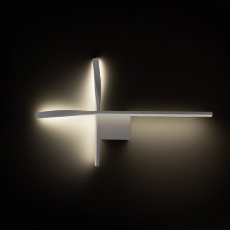Wall lamp Arte Lamp Acrux A2217AP-2WH, LED, 18 W, 5x56x36 cm, 900 lm, white-2