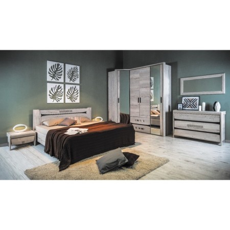 Covereign cabinet "Male", 400x544x355, oak Galifax White-2