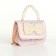 Baby bag on the valve, pink color