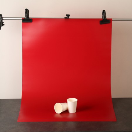 Photophone for subject shooting "red" PVC, 100 x 70 cm