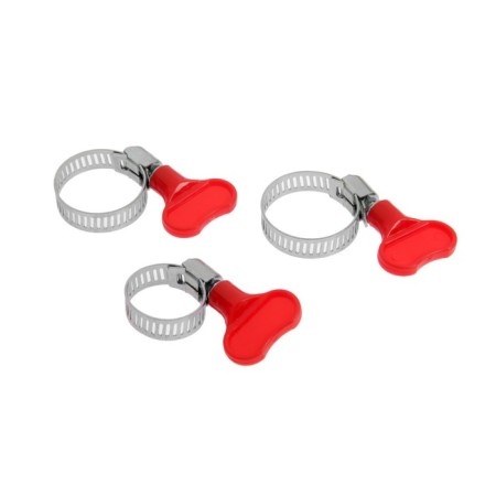 Set: clamps with a zein English lamb, cross-cutting, diameter 11-20, 13-23, 14-27 mm, 3 pcs.-1
