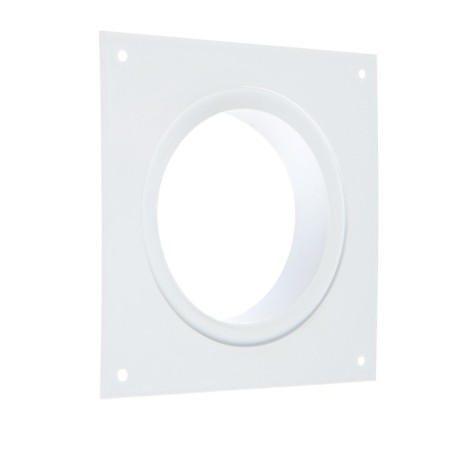 Flain "Cosmetic" LF100, output d = 100 mm, annexing, square-1