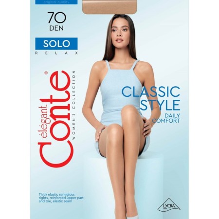Female tights Solo, size 6, color Bronz-3