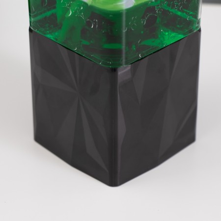 Lava lamp "Turtle" LED 3HAAA, USB green 7x7x23cm-5