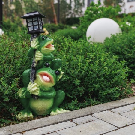Garden Light "Frog with a lantern" 50cm-1