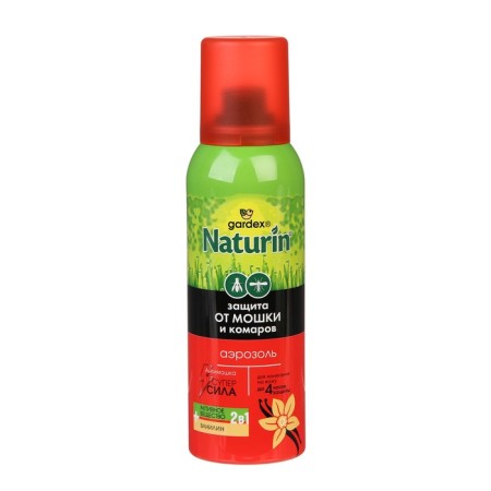 Aerosol Antimoska Gardex Naturin, Super Strength, 100 ml