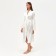 Women's robe minku: Light Touch Milk color, river 48