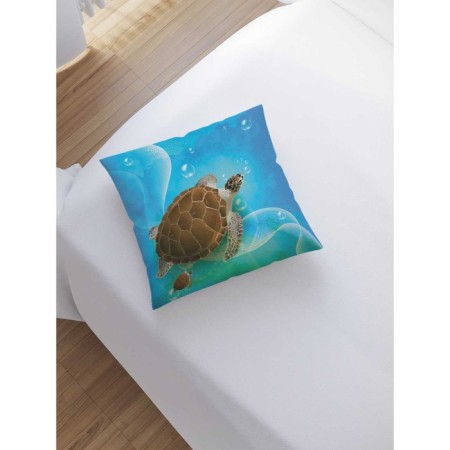 Pillowess decorative “mysterious turtles”, on a zipper, size 45x45 cm-1