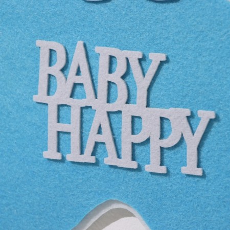 Decorative decoration (suspension) "Baby Happy Boy" 32x32x52 cm-3