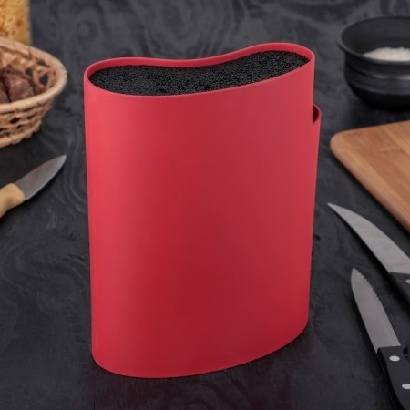 Stand for knives and cutlery "Neo", 18 × 11 cm, red color-1