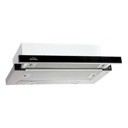 Elikor Exposure "Integra" Glass 50N-400-B2D, built-in, 400 m3/h, 2 speeds, black