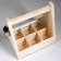 Box for beer 27 × 18 × 30 cm with an opener, under 6 bottles, wooden
