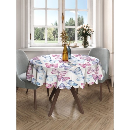 The tablecloth “Easy flight”, round, Saten, d = 150 cm-2