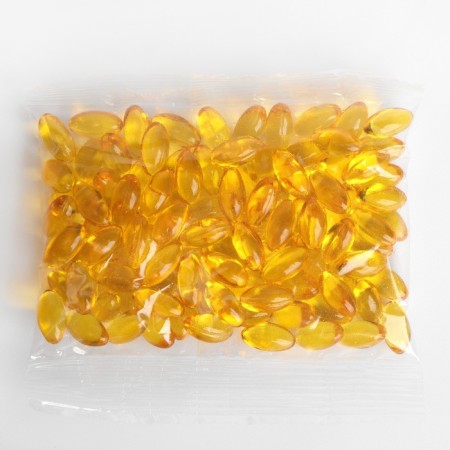 Omega-3 linseed oil with vitamin E Vitamuno for adults, 100 capsules of 350 mg-1
