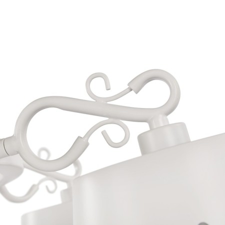 Suspended lamp Freya Fr2259-PL-06-W Aurora, 843x843x595 mm, E14, 6x40W, white color-3
