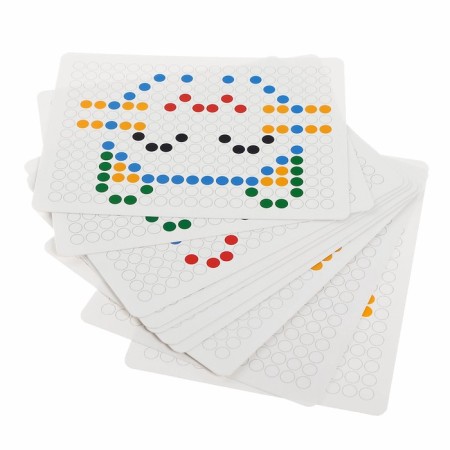 Magnetic-Mosaic tablet for drawing "button", 266 cells-8