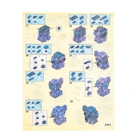 Block designer "Elephant", 150 parts, in the package-1