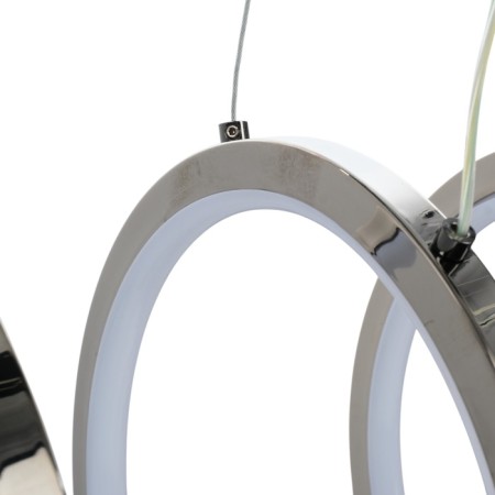 Lamp with DDD "Lorein" LED 60W 3000-6000K black chrome 55.5x25x25-125 cm-19