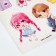 Grivistan Notepad Children's “Puppet”, 10 sheets, sheet of stickers, Stikhel, A6