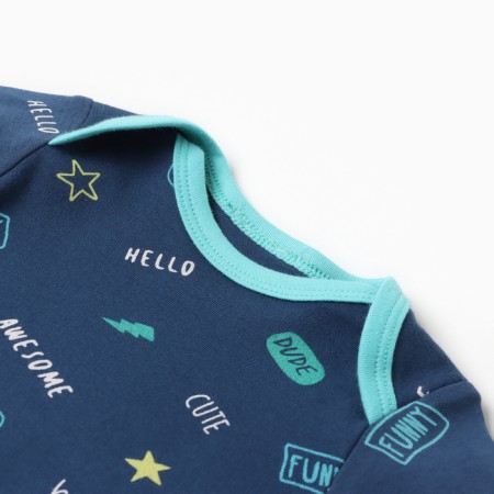 Body baby, blue color, height 80 (9-12 months)-1