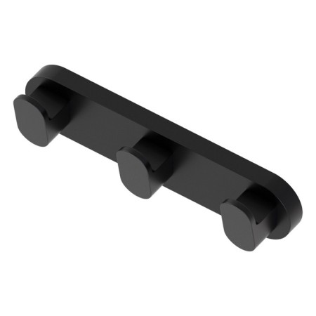Bar with 3 hooks 18 cm black artwelle-2