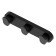 Bar with 3 hooks 18 cm black artwelle