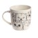 Mug for painting "Lapochka", 300 ml