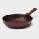 Granit Ultra Red, D = 26 cm pan, removable handle, glass cover, anti -stick coating, brown color