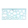 Set of stencils, 2 pieces, geometric shapes, plastic, mix