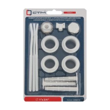 A set for connecting the radiator 