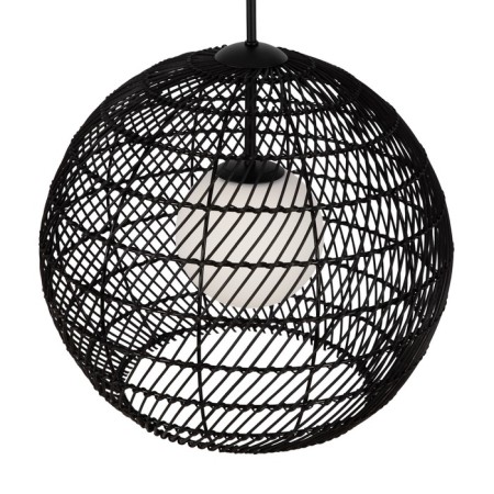 Suspension lamp Maytoni Mod204PL-01B, 1xG9, 28W, 40x40x358 cm, black color-1