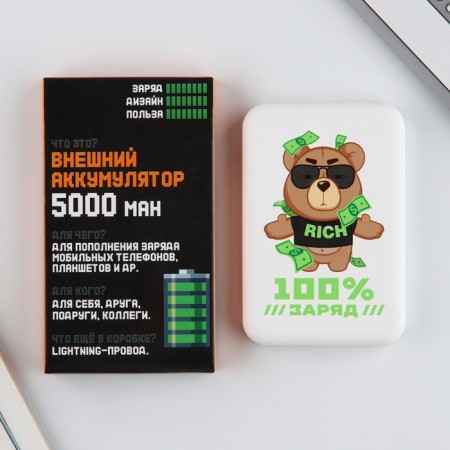Charger "100% charge", 5000m-1